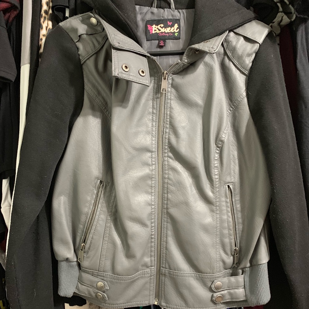 Leather jacket